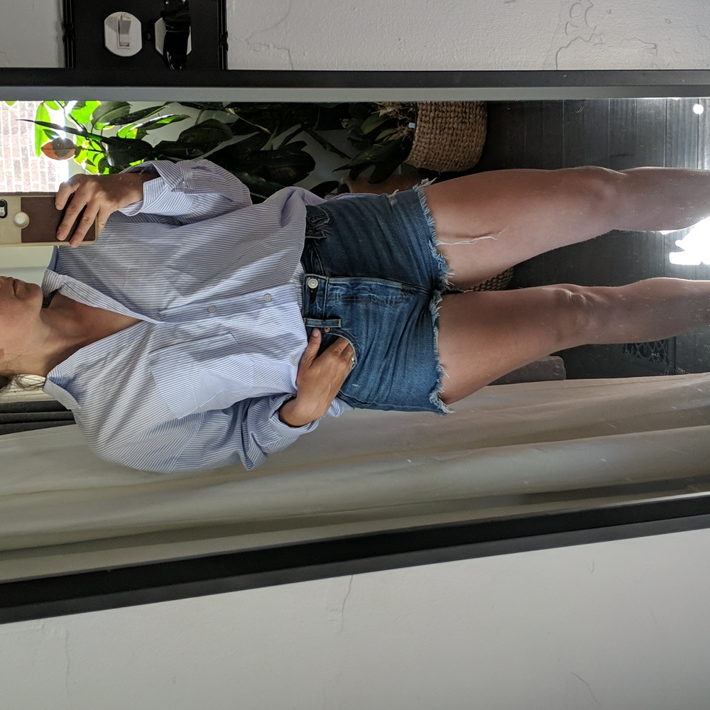 Zara oversized button down